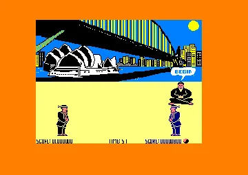 International Karate (UK) (1986) screen shot game playing